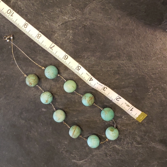 Genuine handmade turquoise necklace - Picture 5 of 6